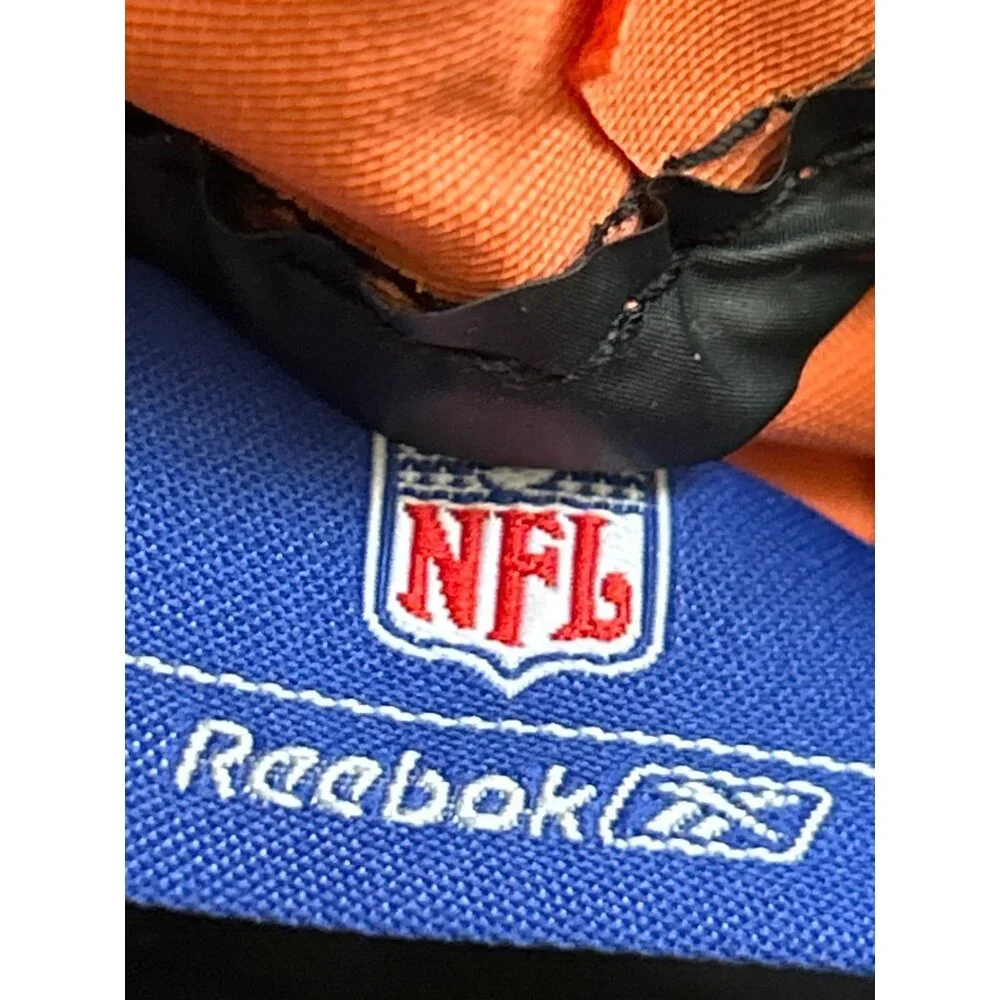 Reebok NFL Super Bowl XLI Large Duffel Bag Navy & Orange With Shoulder Strap